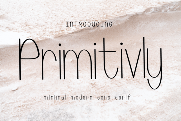 Primitivly Font - Featured Image