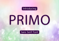 Primo Font - Featured Image