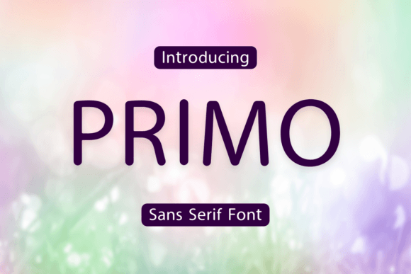 Primo Font - Featured Image