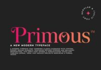 Primous Font - Featured Image