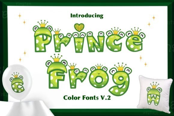 Prince Frog Font - Featured Image