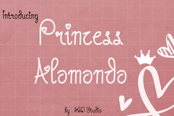 Princess Alamanda Font - Featured Image