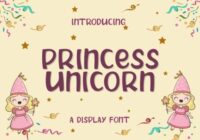 Princess Unicorn Font - Featured Image