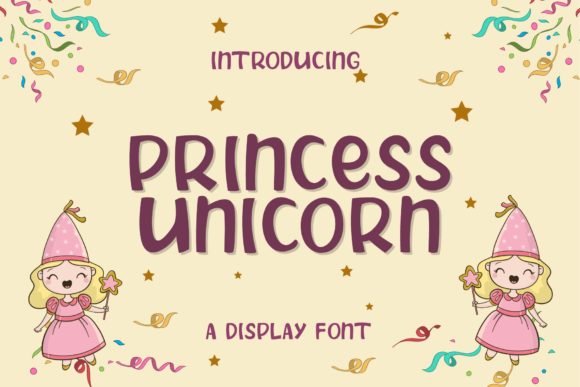 Princess Unicorn Font - Featured Image