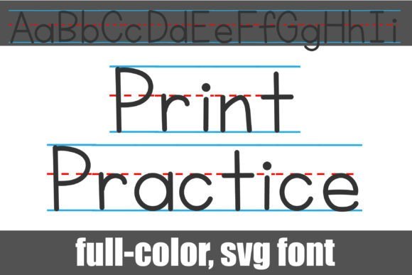Print Practice Font - Featured Image