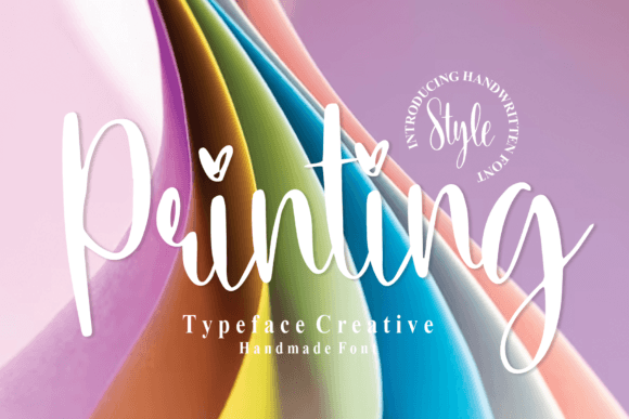Printing Font - Featured Image