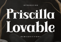 Priscilla Lovable Font - Featured Image