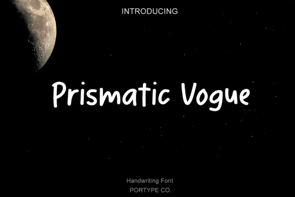 Prismatic Vogue Font - Featured Image