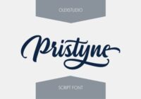 Pristyne Font - Featured Image