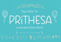 Prithesa Font - Featured Image