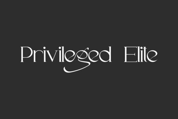 Privileged Elite Font - Featured Image