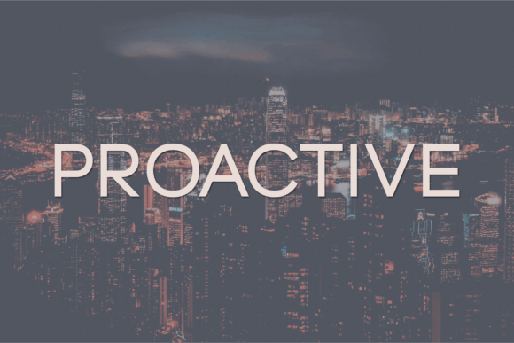 Proactive Font - Featured Image