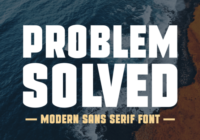Problem Solved Font - Featured Image