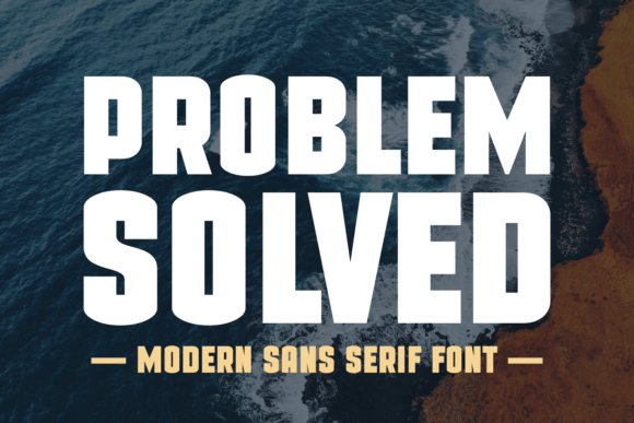 Problem Solved Font - Featured Image