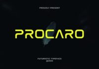 Procaro Font - Featured Image