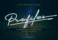 Profiles Font - Featured Image