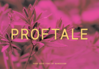 Proftale Font - Featured Image