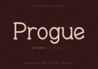 Progue Font - Featured Image