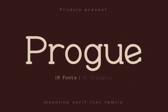 Progue Font - Featured Image
