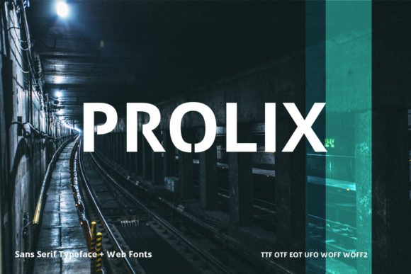 Prolix Font - Featured Image
