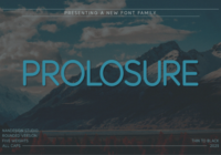 Prolosure Rounded Font - Featured Image