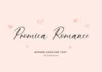 Promica Romance Font - Featured Image