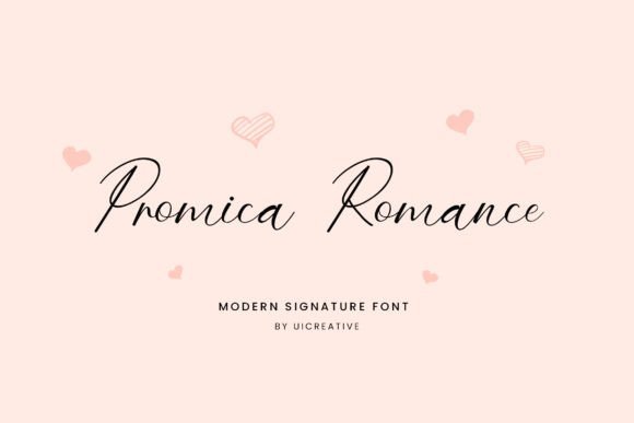Promica Romance Font - Featured Image