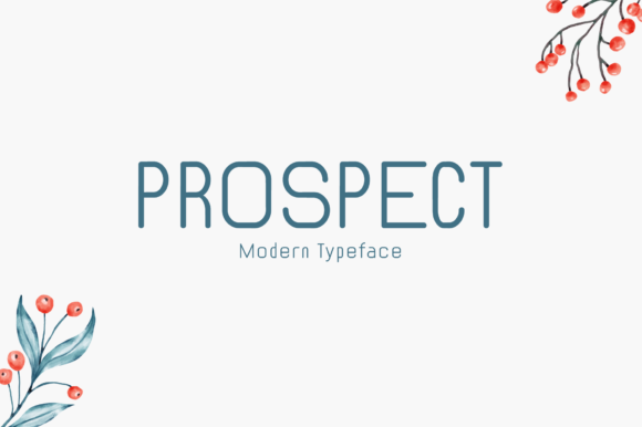 Prospect Font - Featured Image