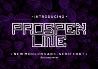 Prospex Line Font - Featured Image