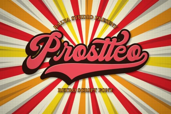 Prostteo Font - Featured Image
