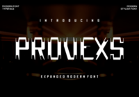 Provexs Font - Featured Image