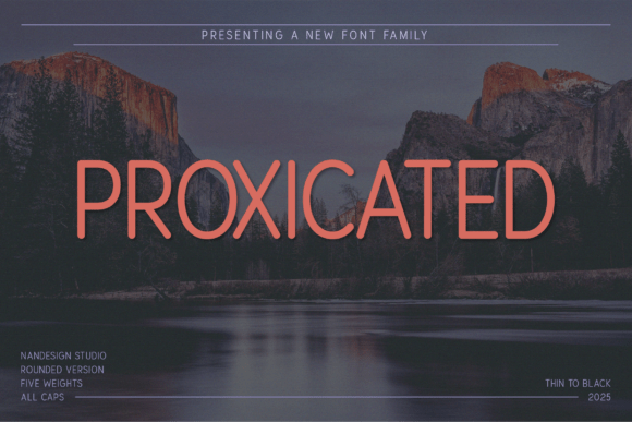 Proxicated Rounded Font - Featured Image