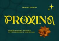 Proxina Font - Featured Image