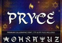 Pryce Font - Featured Image