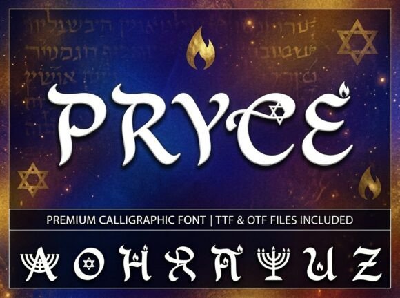 Pryce Font - Featured Image