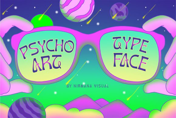 Psychoart Font - Featured Image