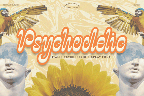 Psychodelic Font - Featured Image