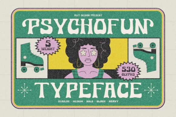 Psychofun Font - Featured Image