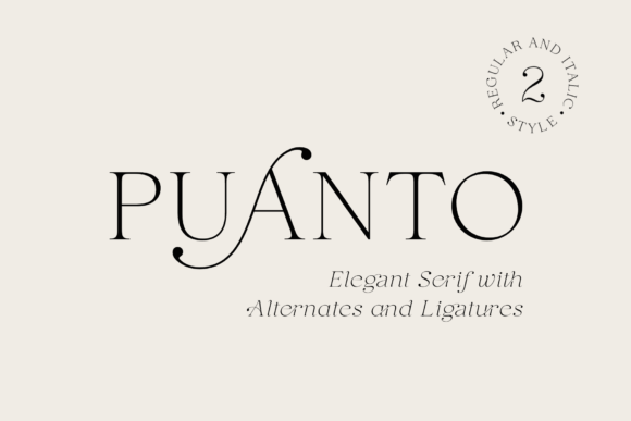 Puanto Font - Featured Image