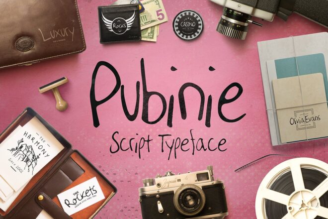 Pubinie Font - Featured Image