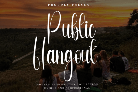 Public Hangout Font - Featured Image