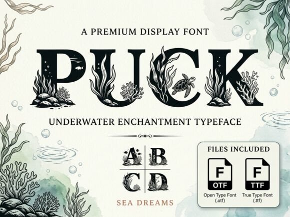 Puck Font - Featured Image
