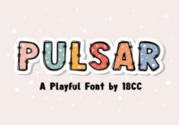 Pulsar Font - Featured Image