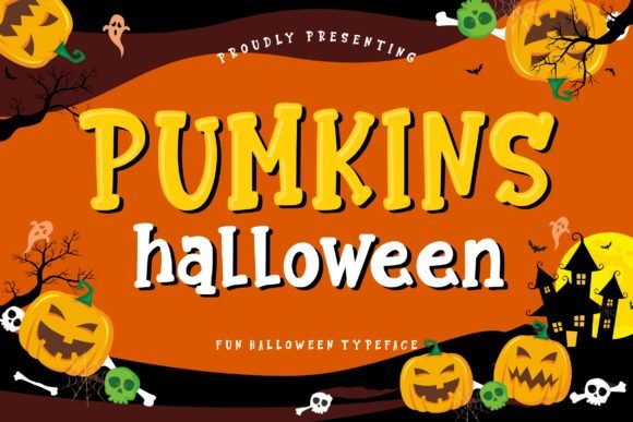 Pumkins Halloween Font - Featured Image