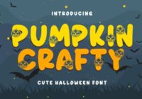 Pumpkin Crafty Font - Featured Image