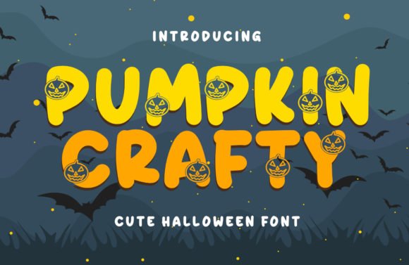 Pumpkin Crafty Font - Featured Image