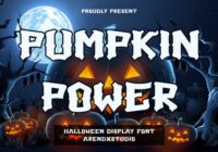 Pumpkin Power Font - Featured Image