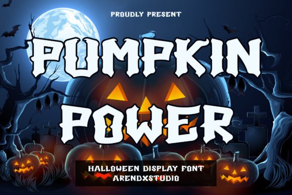 Pumpkin Power Font - Featured Image