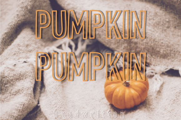 Pumpkin Pumpkin Font - Featured Image