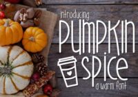 Pumpkin Spice Font - Featured Image